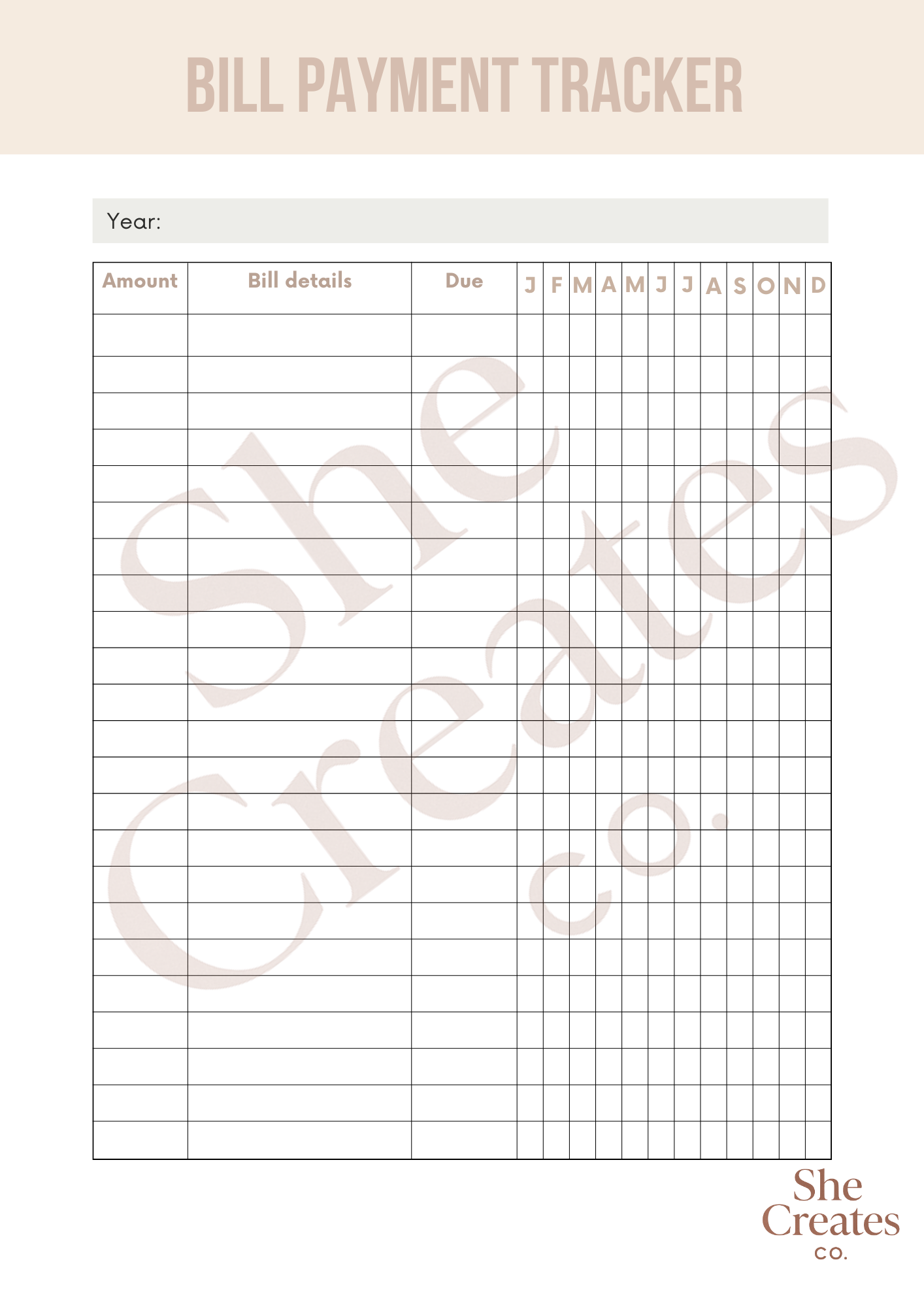 Printable Productivity Workbook | Daily & Weekly Planner | Goal Setting, Habit Tracker, Time Management PDF | Undated Life Organizer